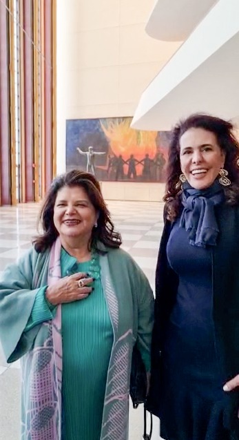 Alcione na sede da ONU