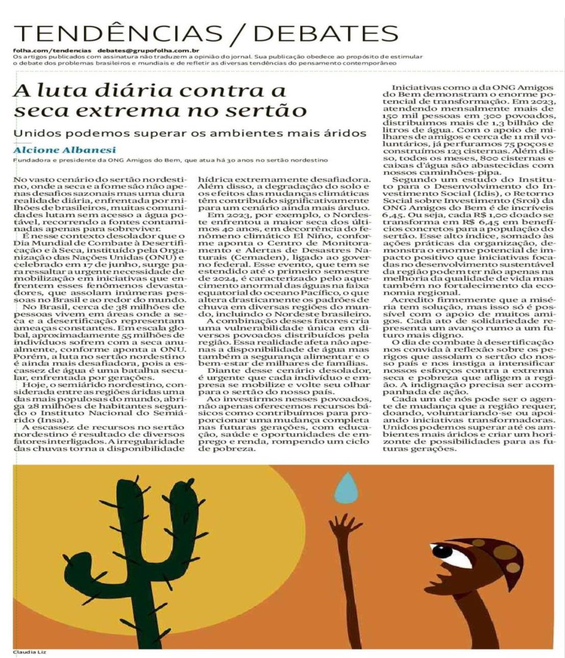 A luta diária contra a seca extrema no sertão