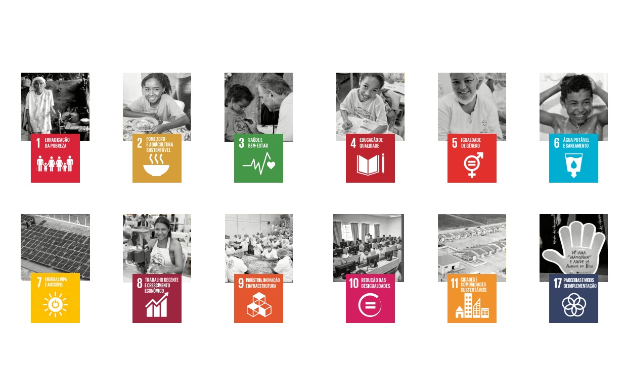Amigos do Bem atendem 12 dos 17 ODS da ONU